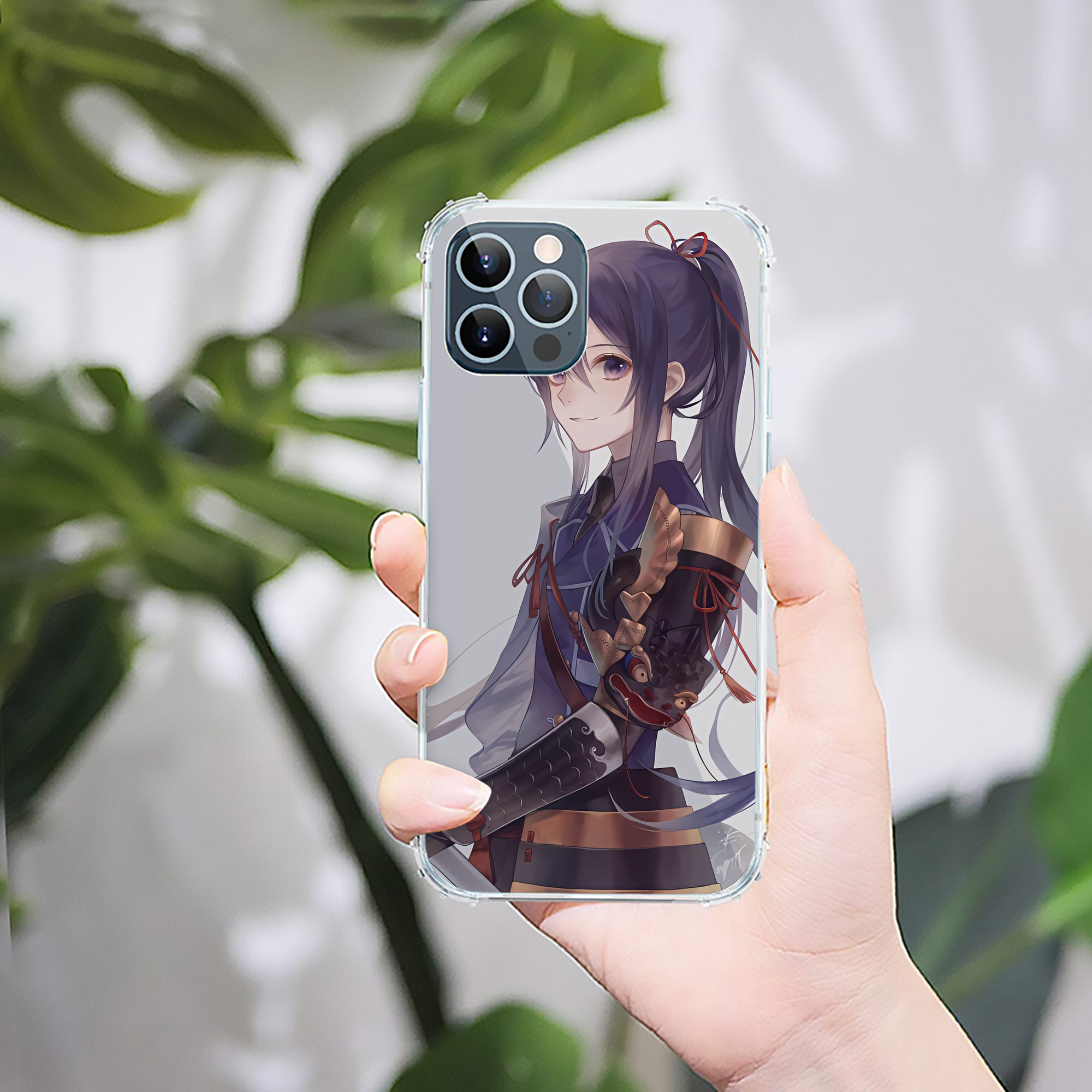 （画像用） 刀剣乱舞 Touken Ranbu 【iPhone 12シリーズ対応】透明スマホケース（クリアソフトケース）